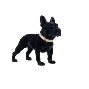 Cane nero effetto velluto