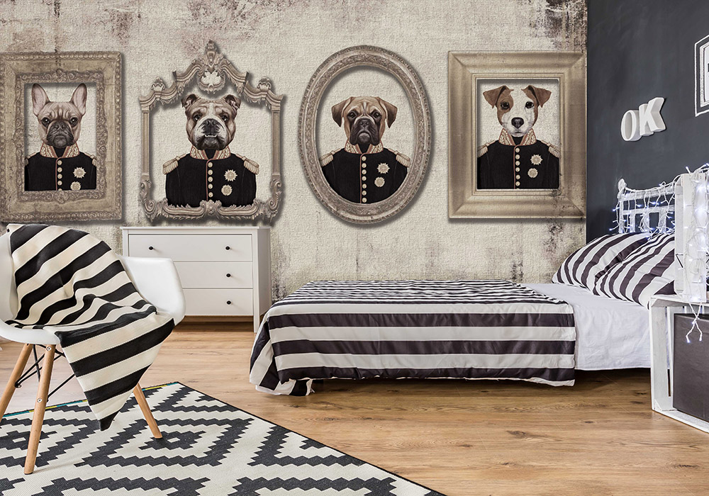 Carta da Parati "Dogs"