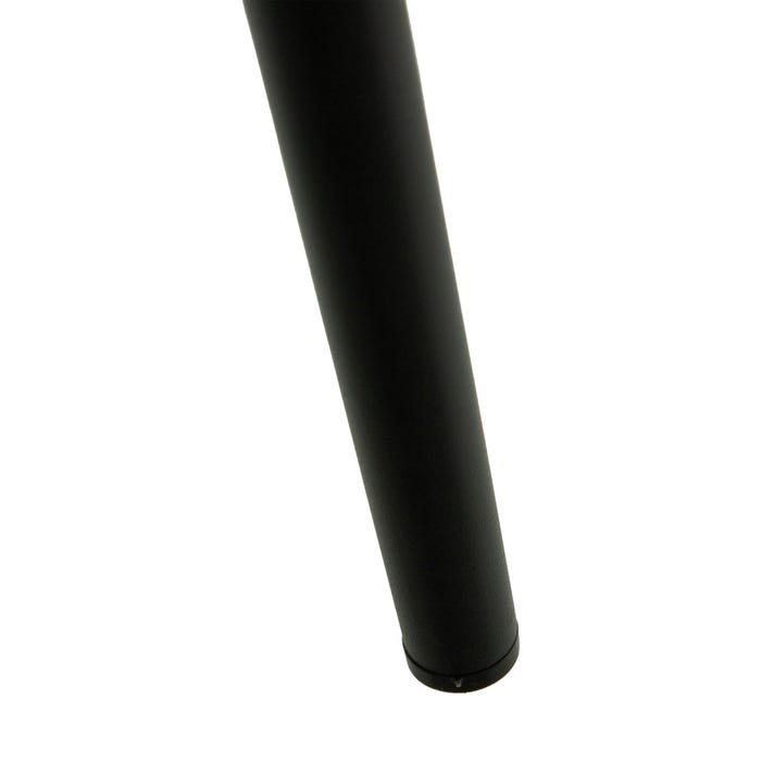 Coppia Sgabelli PERLA beige e base nera X - immagine 11