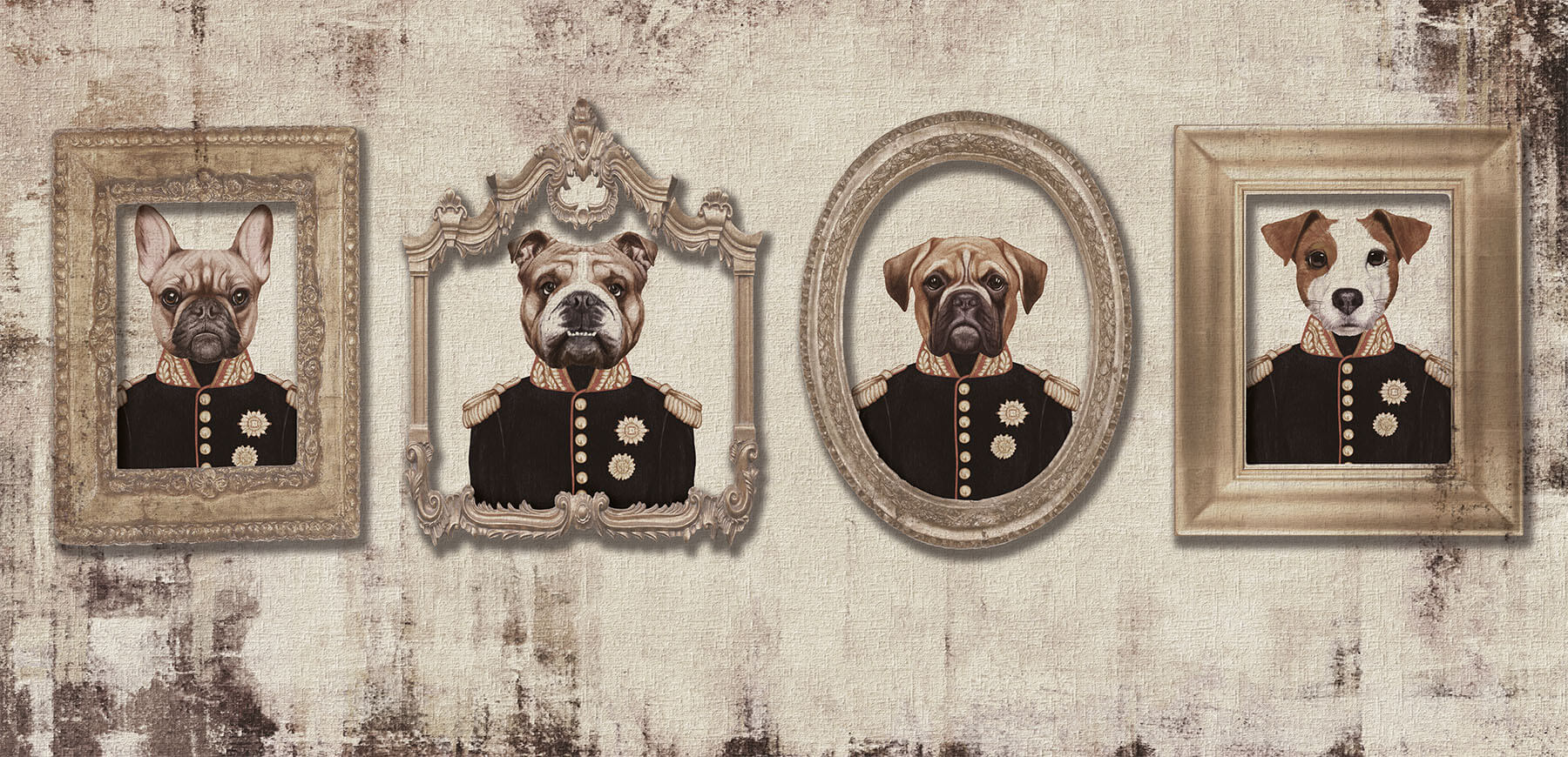 Carta da Parati "Dogs" - immagine 2