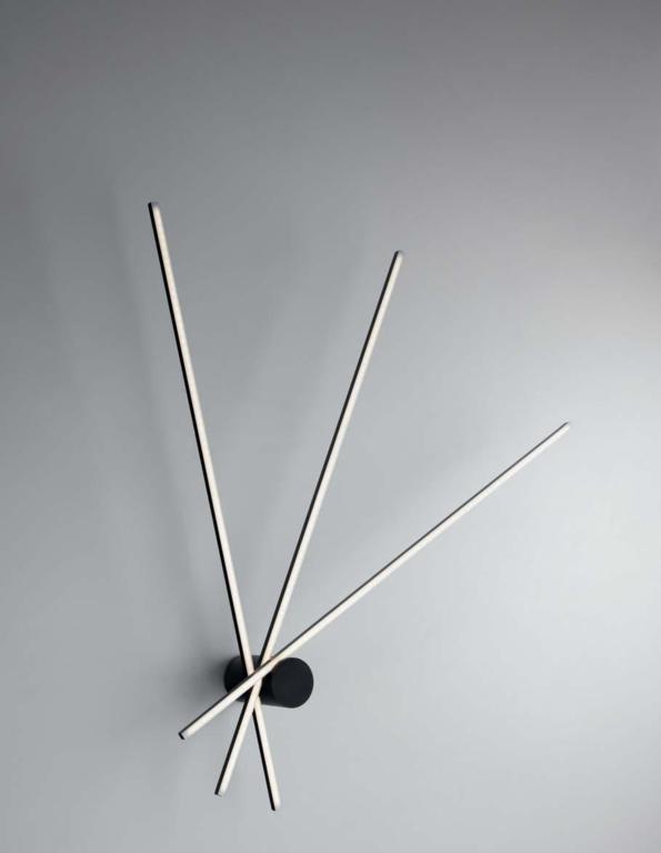 Applique Led 3 Shanghai nero