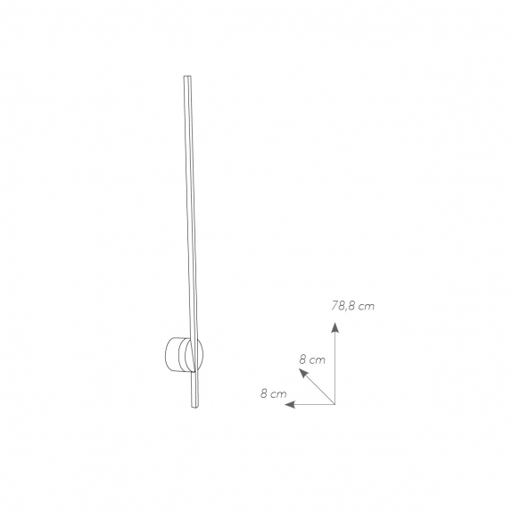 Applique Led 1 Shanghai bianco - immagine 5