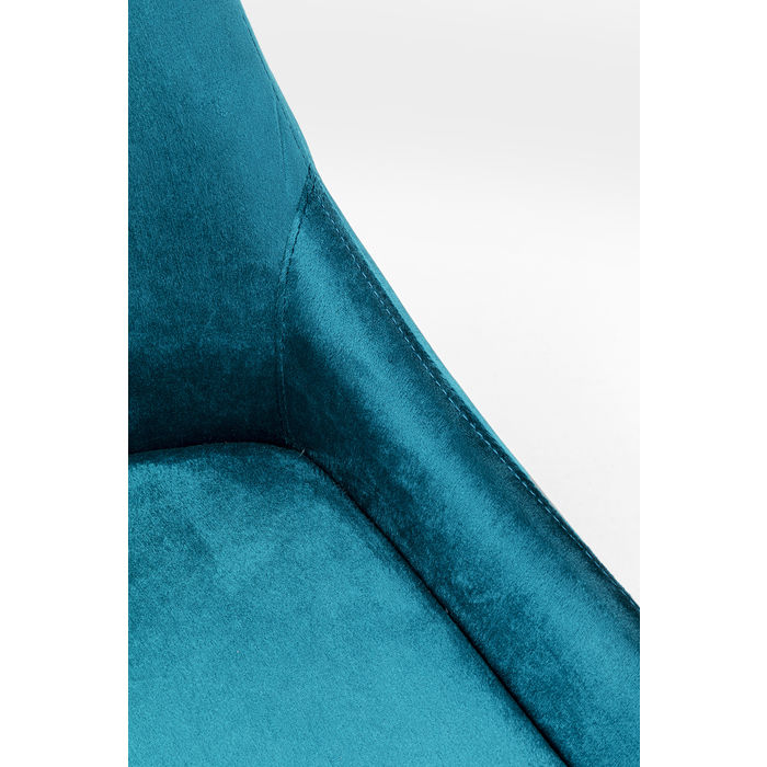 Sedia side k blu petrolio (set da 2) - immagine 4