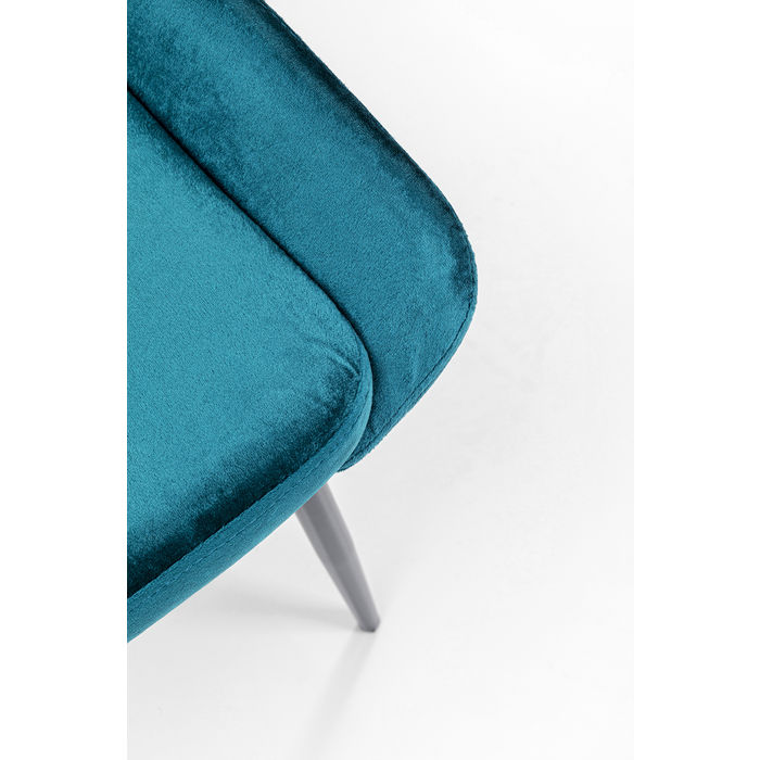 Sedia side k blu petrolio (set da 2) - immagine 5