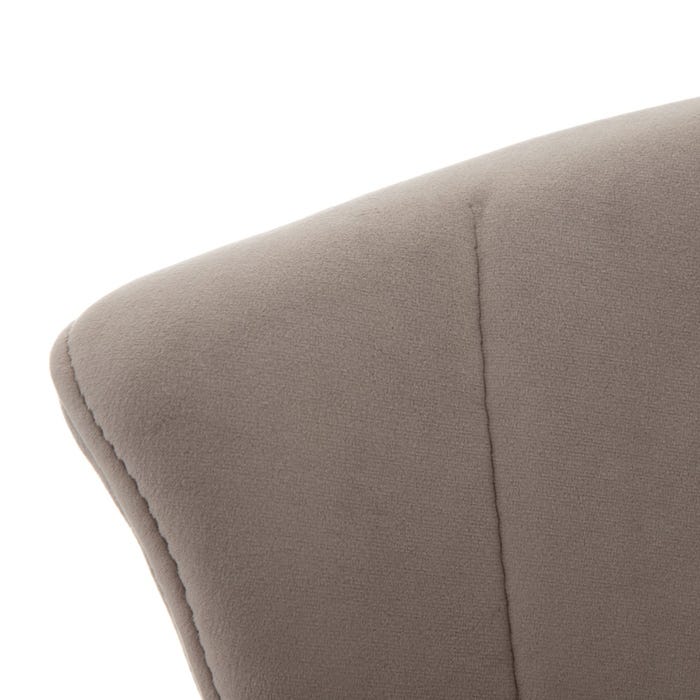 Coppia Sgabelli PERLA beige e base nera X - immagine 8