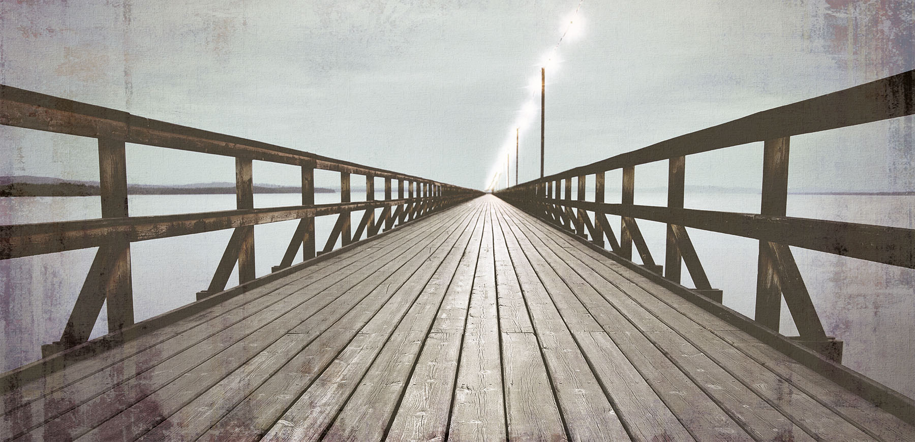 Carta da Parati "Pontile" - immagine 3