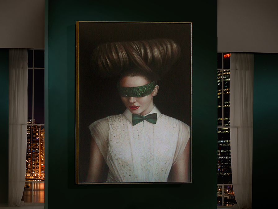 Quadro Benda green