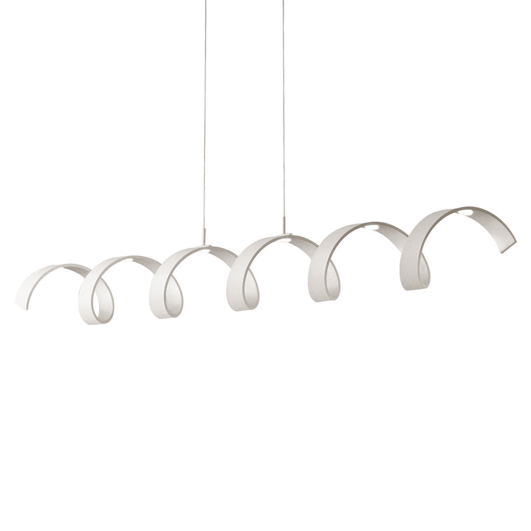 Sospensione Helix bianco s6 - immagine 2