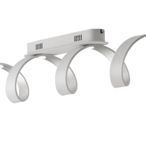 Plafoniera led Helix bianca