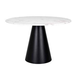 Tavolo tondo black&white Ø120cm