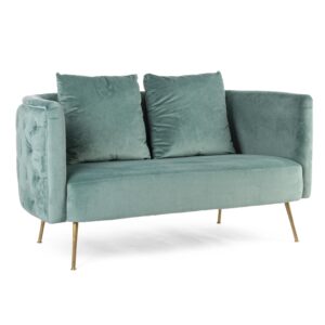 Divano 2 posti Tury Verde Tiffany