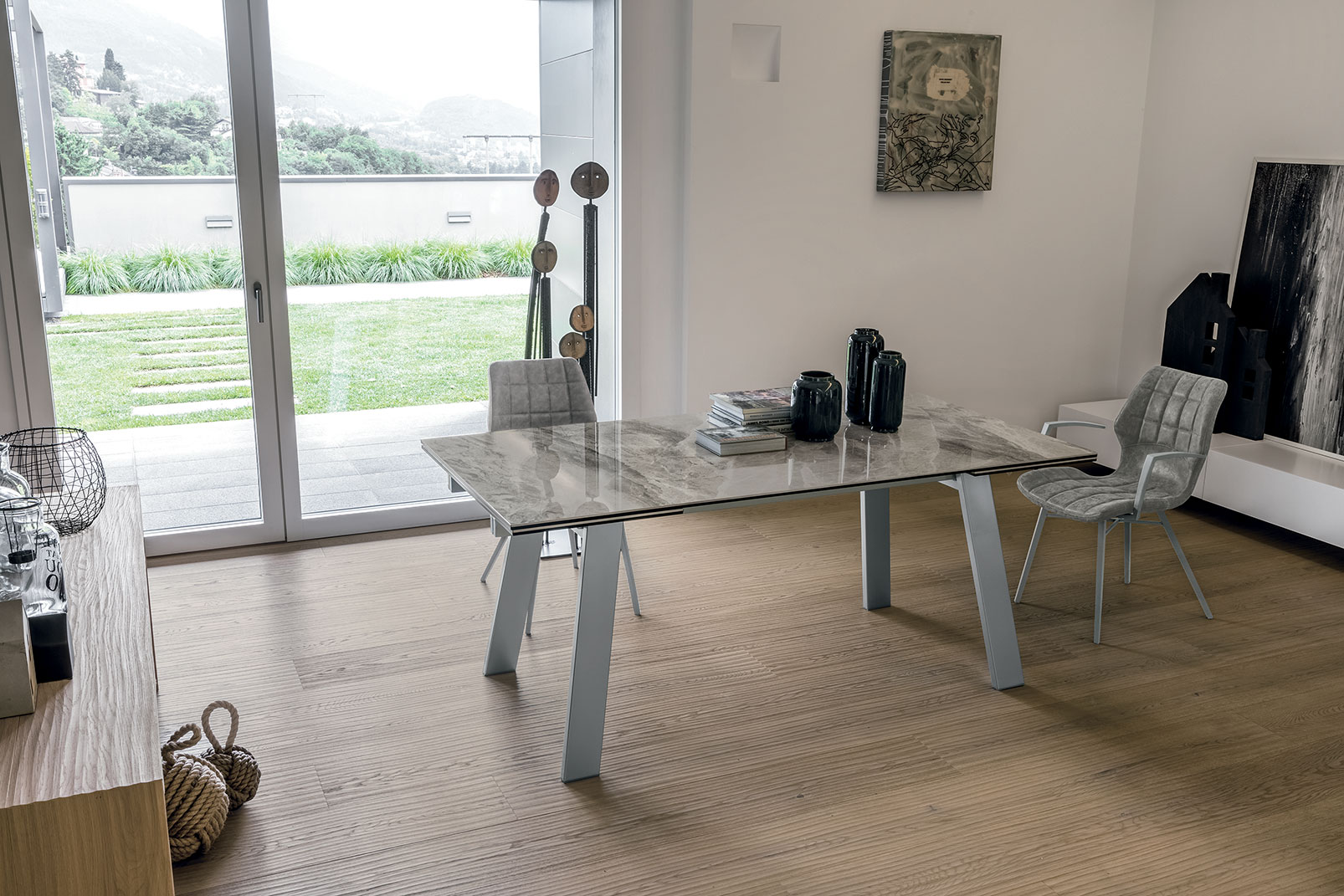 Tavolo Giove allungabile personalizzabile da 160 a 240 cm