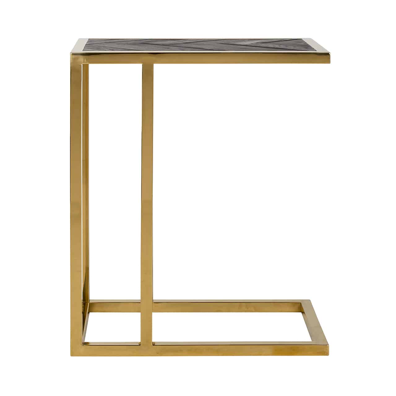 Tavolino da divano blackbone oro - immagine 2