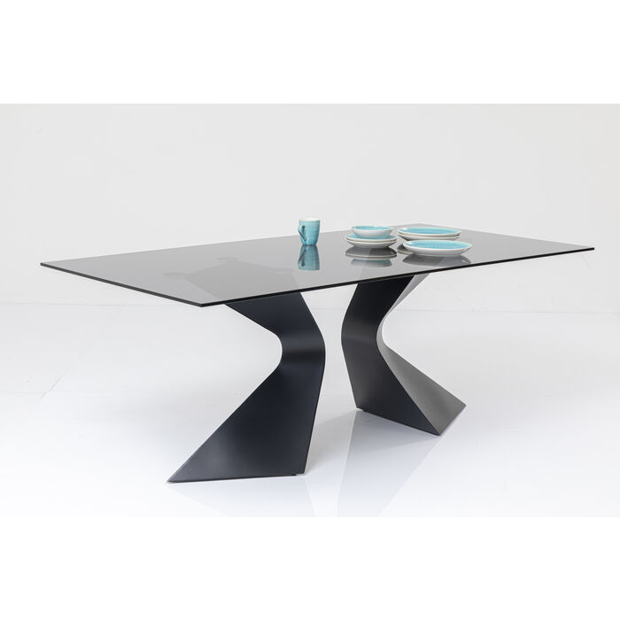 Tavolo Glorioso Nero 200x100cm - immagine 3