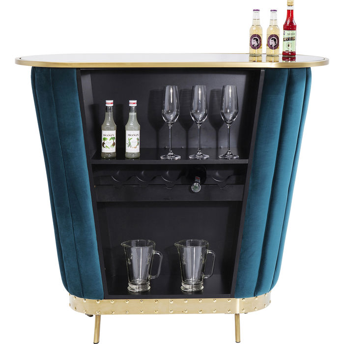 Mobile Bar oro e petrolio - immagine 3