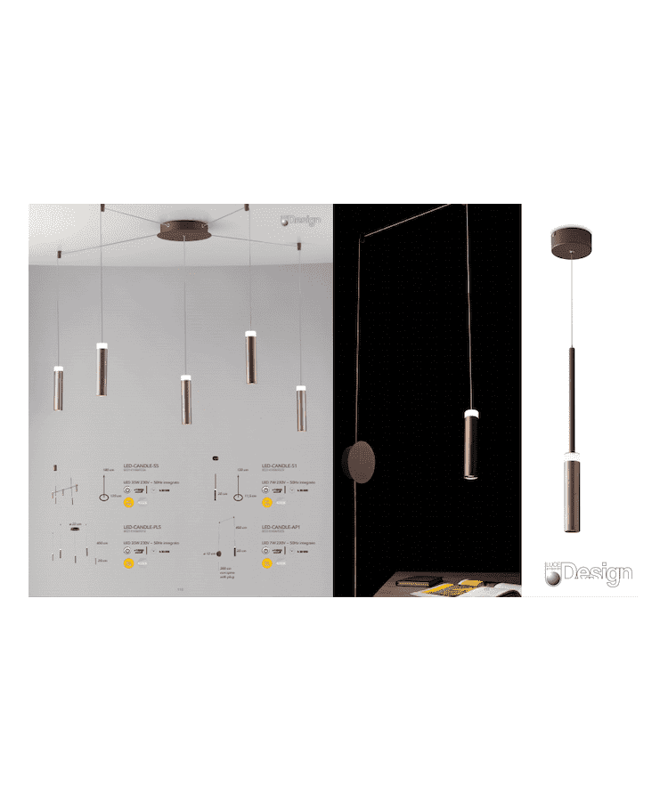 Applique led candle - immagine 2