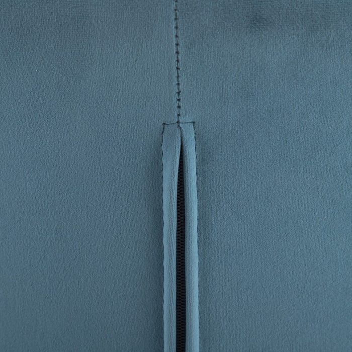 Coppia Sgabelli PERLA blu base nera X - immagine 7