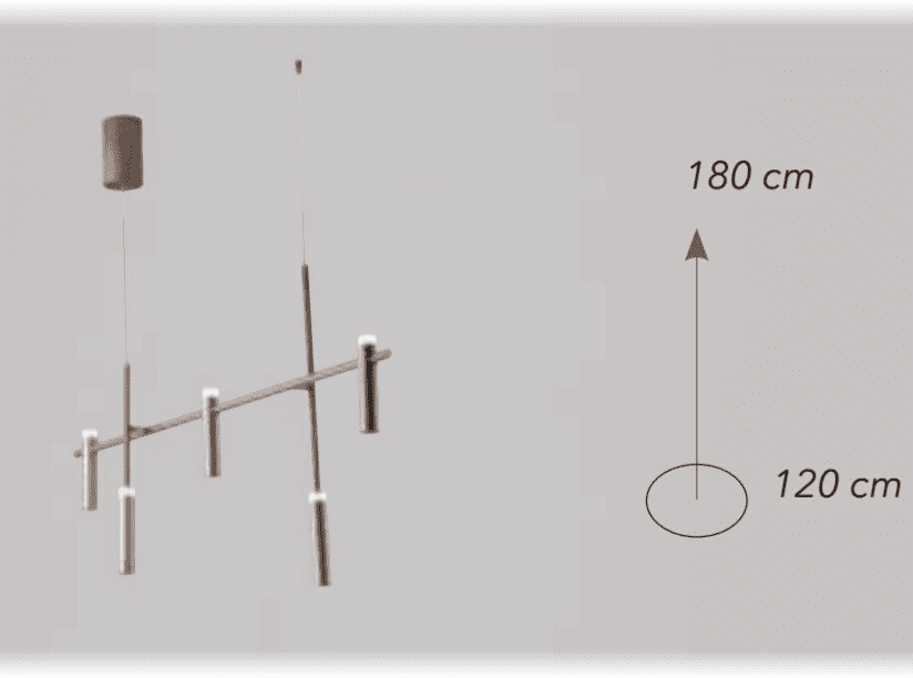 Sospensione led candle s5 - immagine 4
