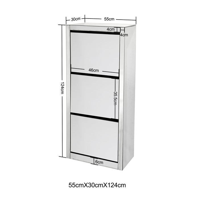 Scarpiera Specchiata Luxury 3 - immagine 4