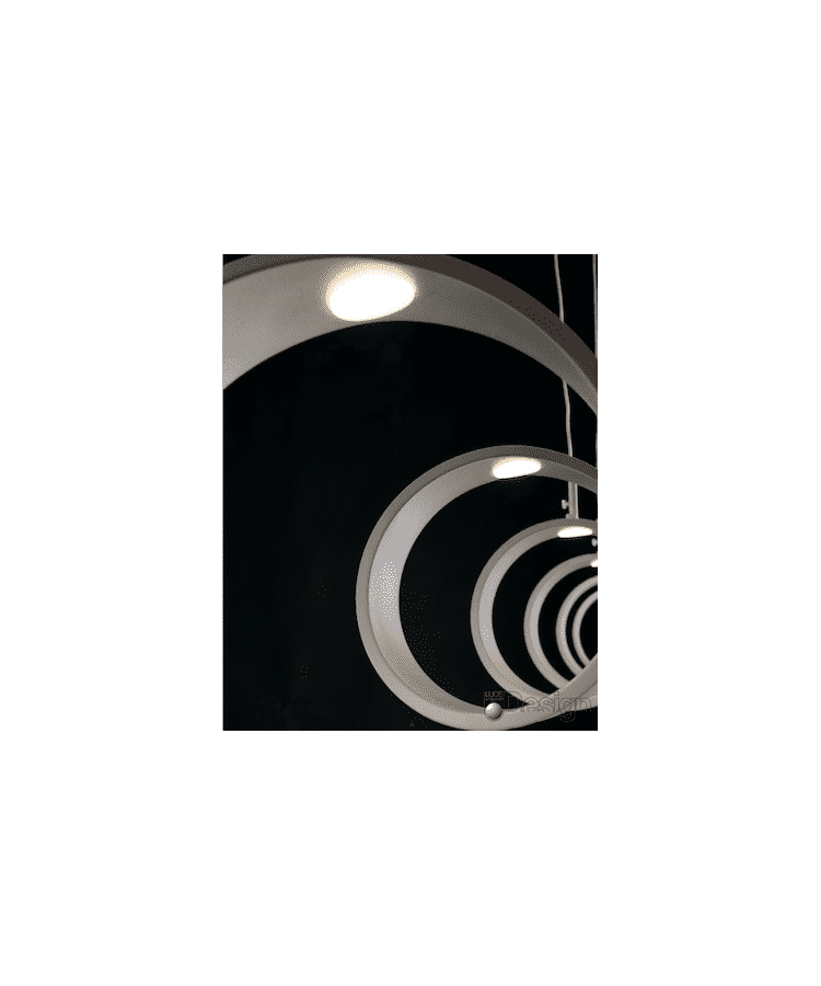 Plafoniera led Helix bianca - immagine 5