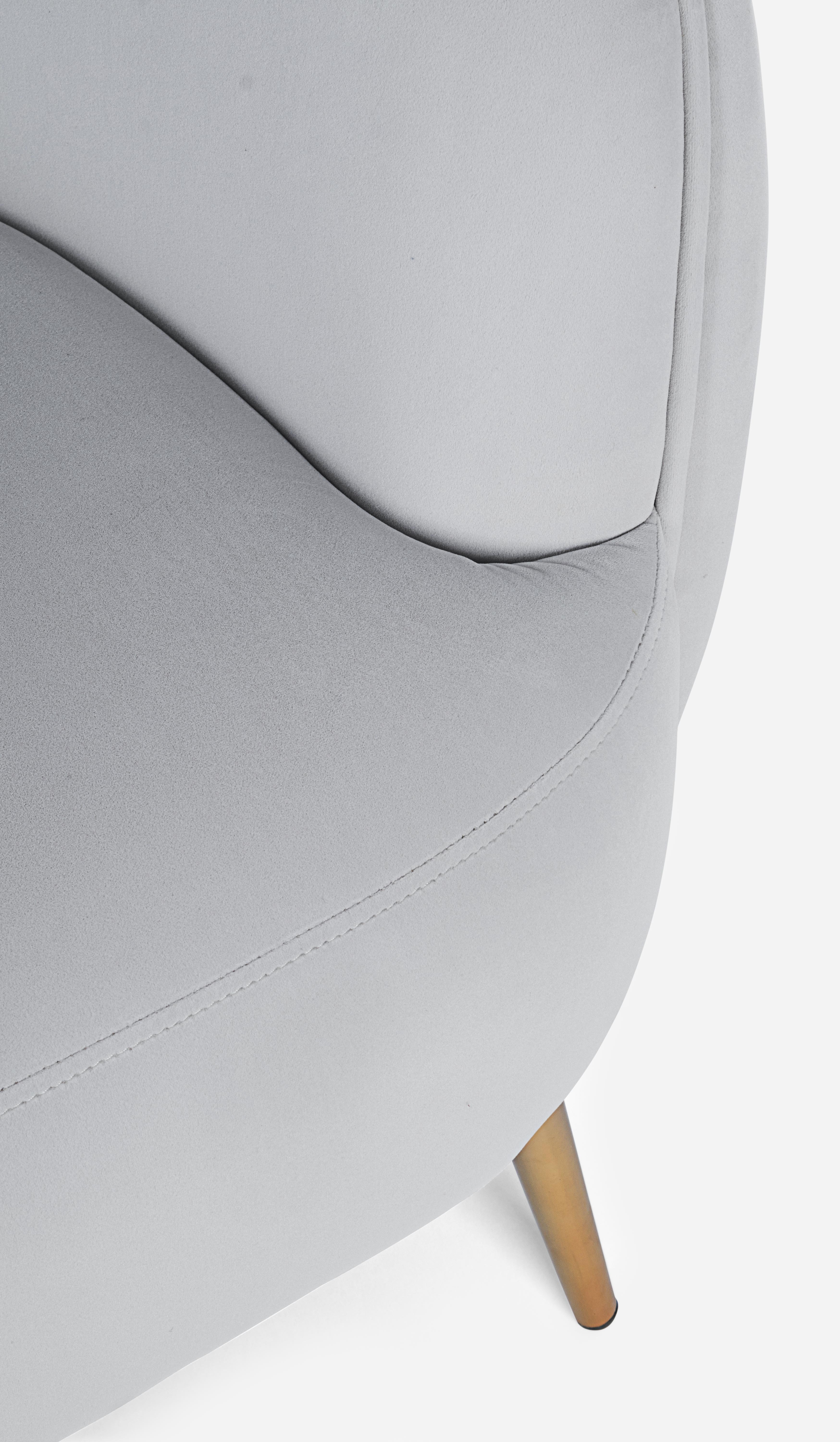 Divano 2 posti plissettato Biz grigio - immagine 7