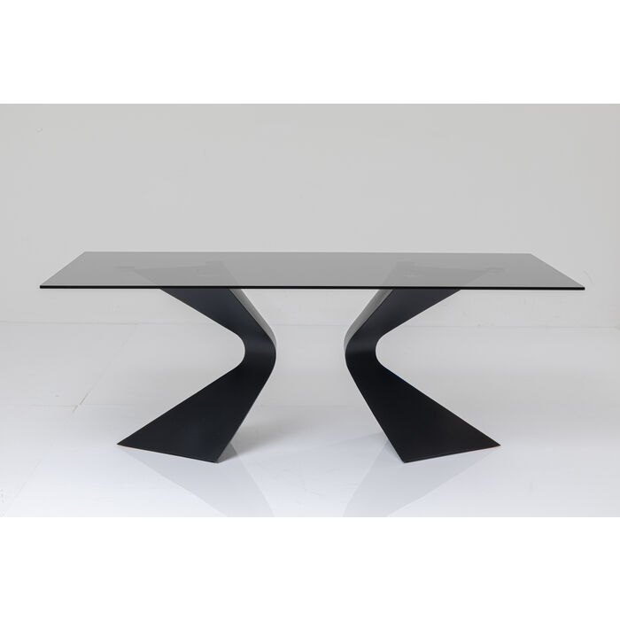 Tavolo Glorioso Nero 200x100cm - immagine 9