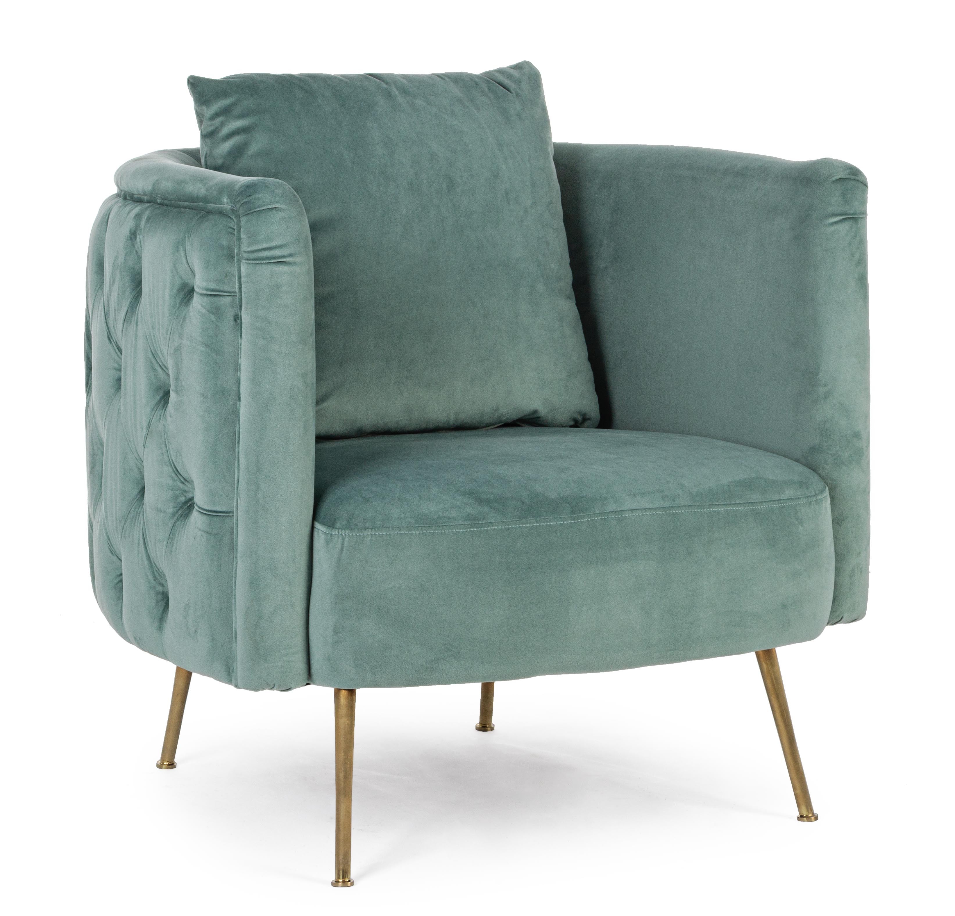 Poltrona tury verde tiffany - immagine 2