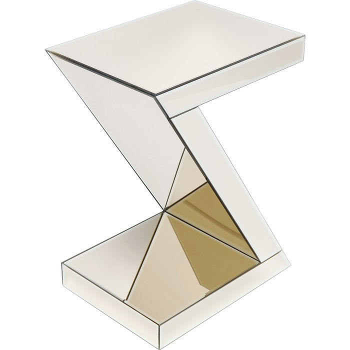 Tavolino Luxury Z Champagne 45x33xH60cm - immagine 3