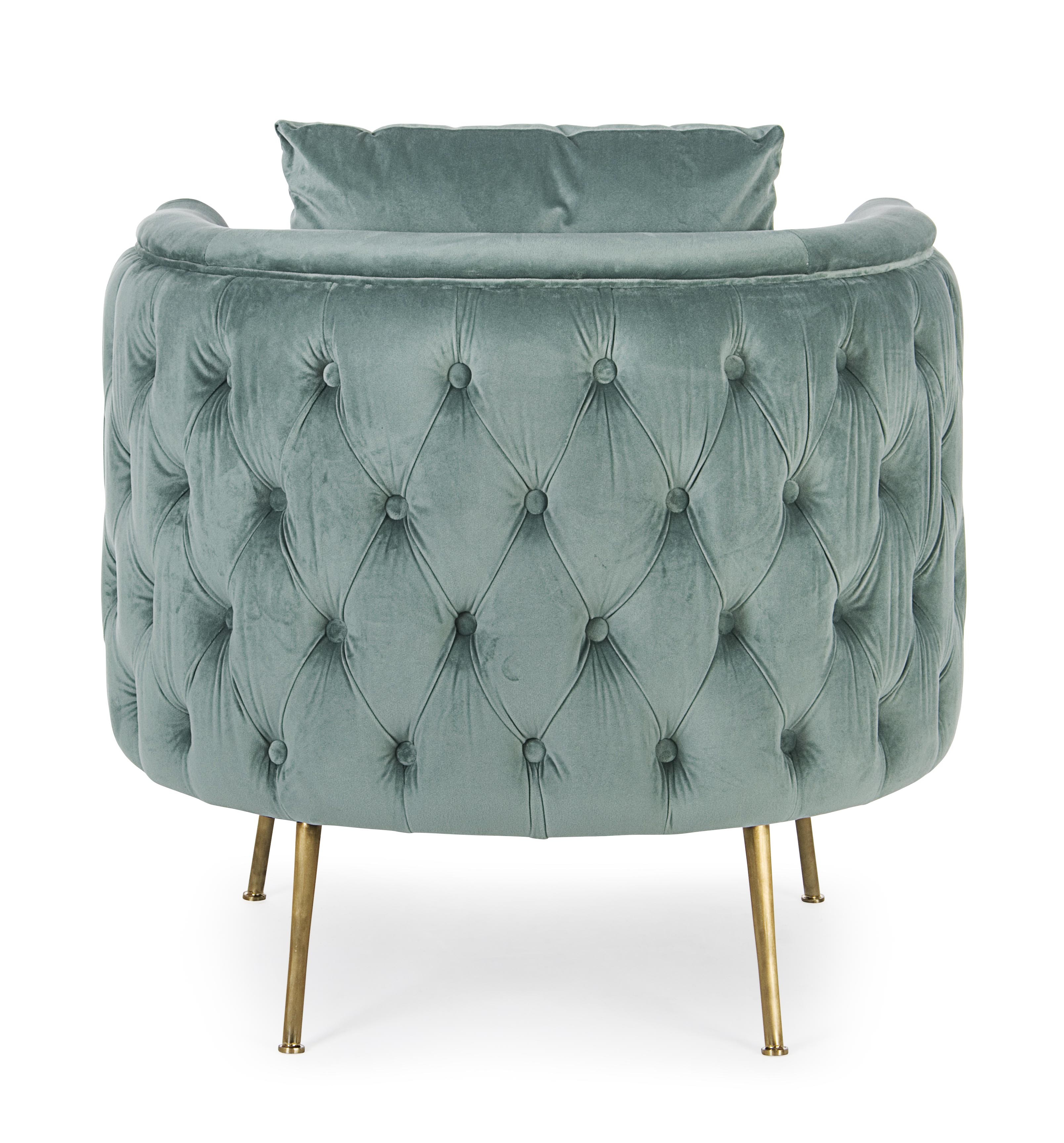 Poltrona tury verde tiffany - immagine 4