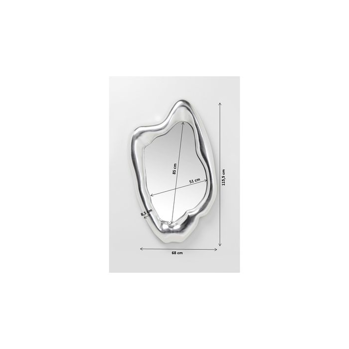Specchio macchia 2 silver - immagine 3