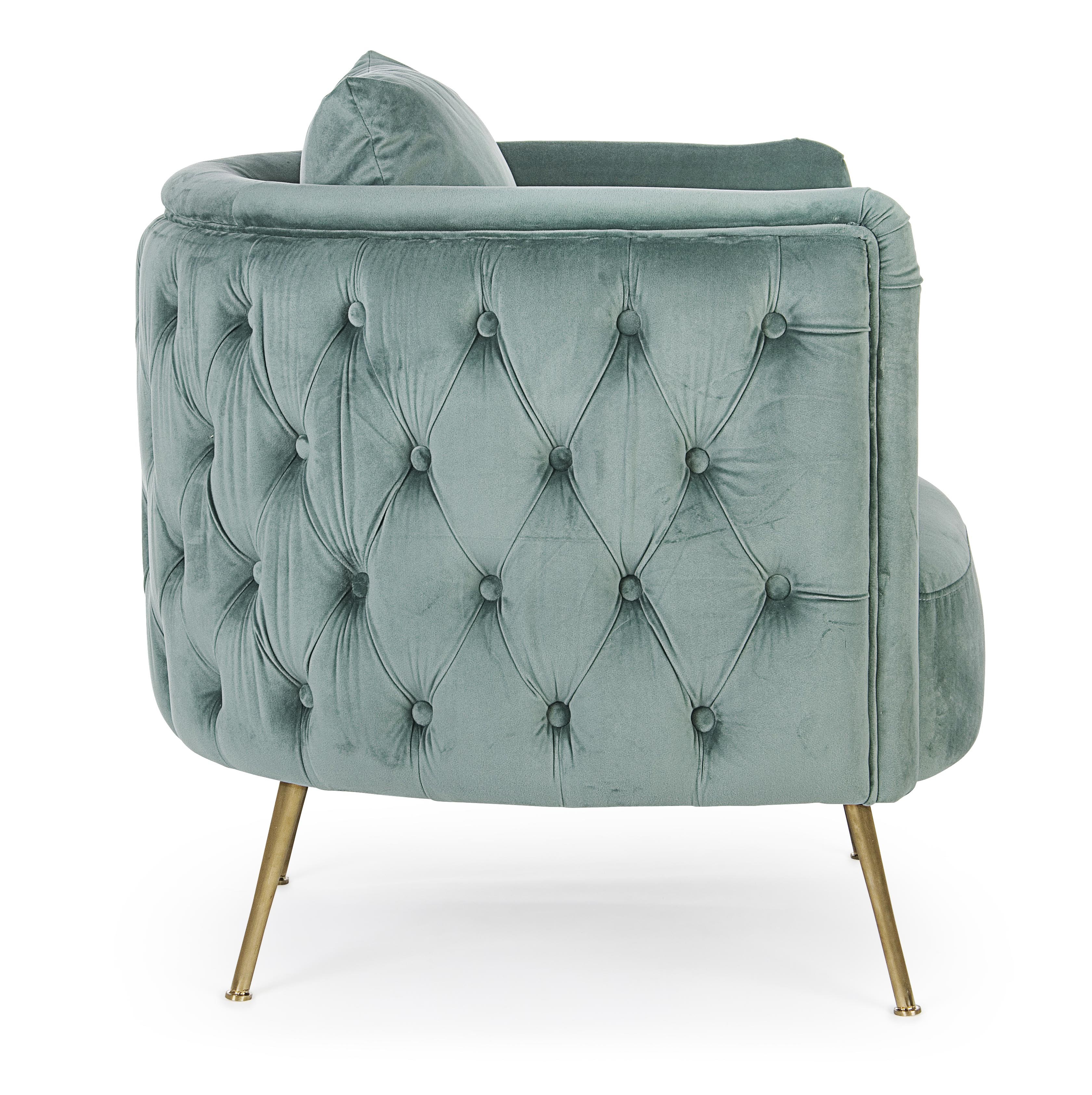 Poltrona tury verde tiffany - immagine 5