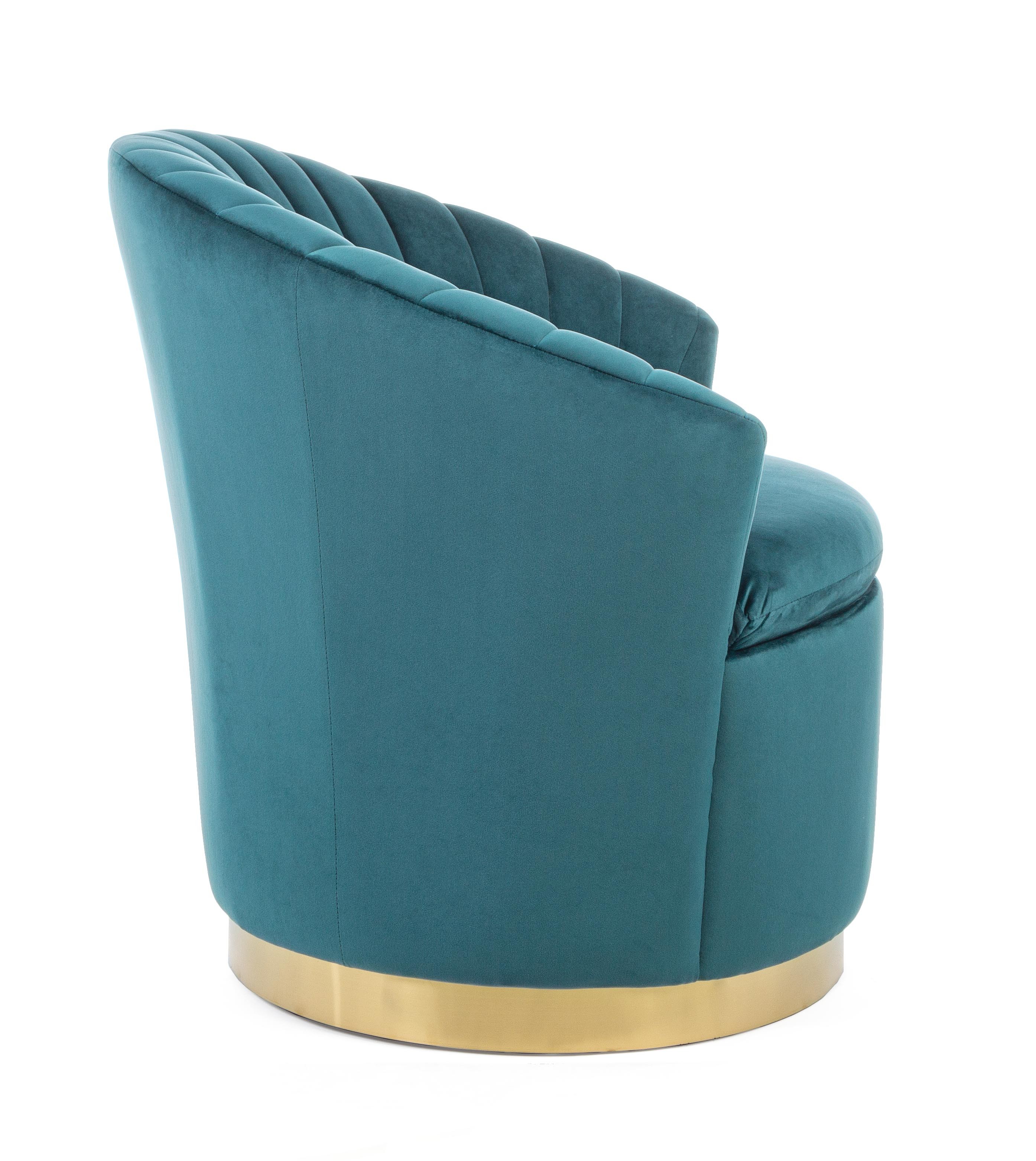 Poltrona Galles Verde 77x71xH77cm - immagine 4