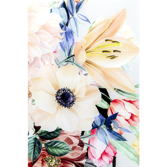 Quadro in vetro donna primavera 80x120 - immagine 6