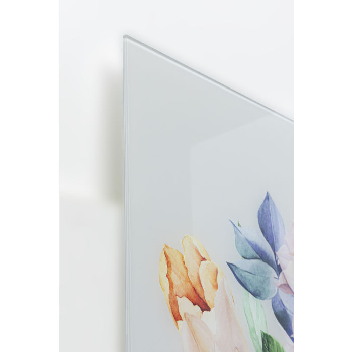 Quadro in vetro donna primavera 80x120 - immagine 7