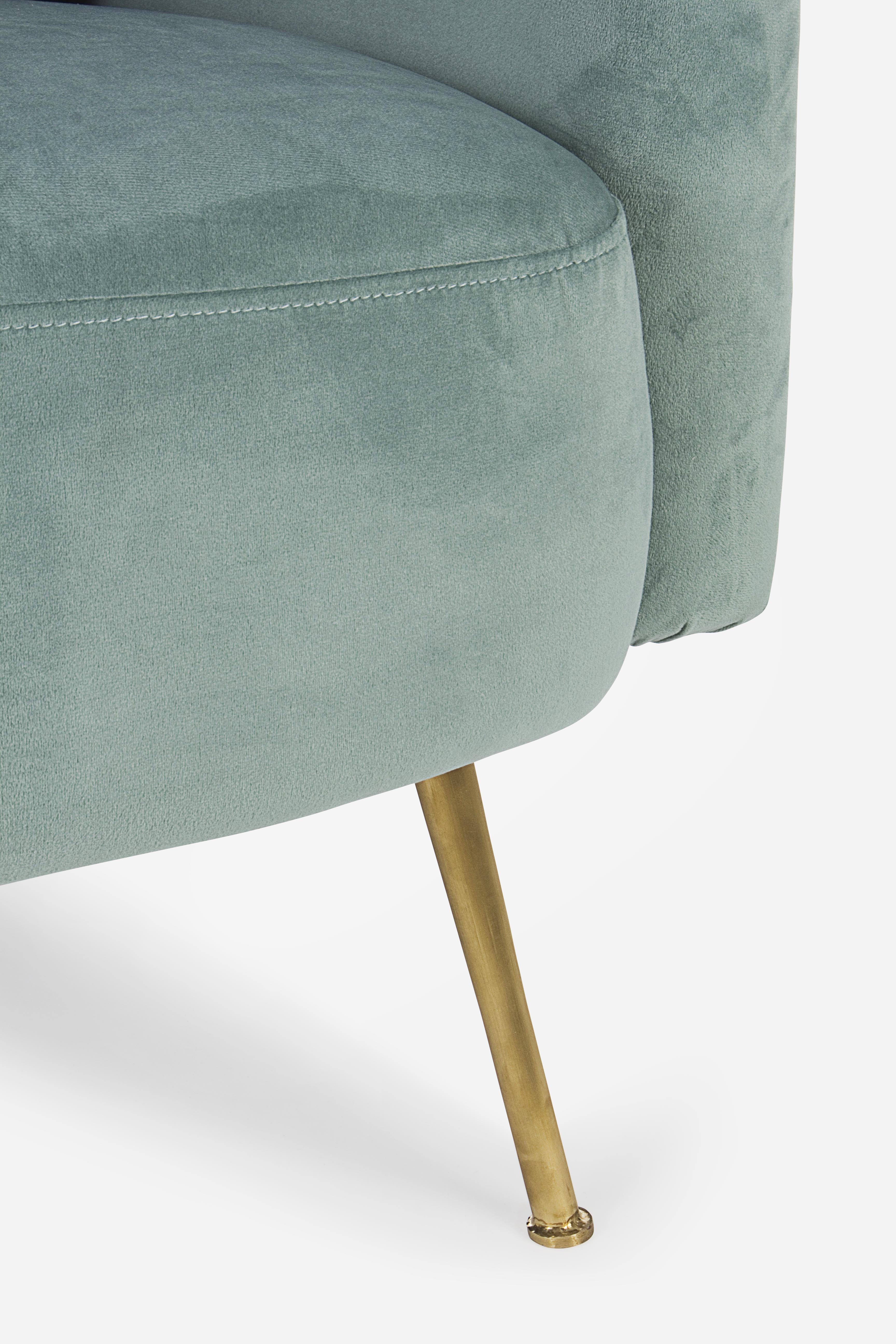 Poltrona tury verde tiffany - immagine 9