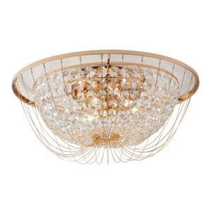 plafoniera Vienna oro 60