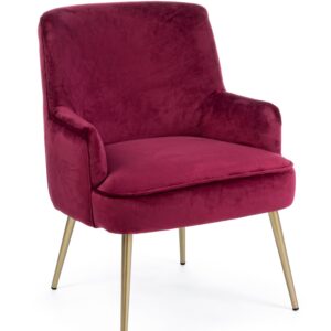 Poltrona wine e piedi oro bizz