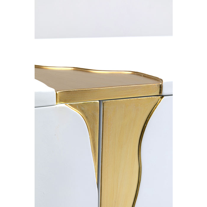 Madia bianca crepe oro - immagine 11