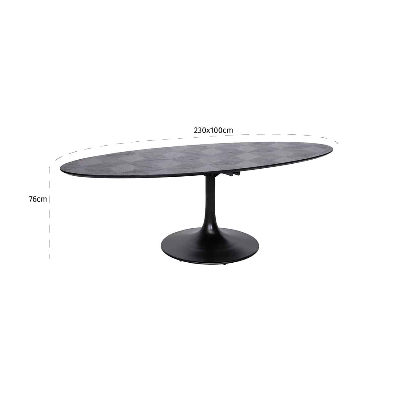 Tavolo Cubik ovale 230 - immagine 4