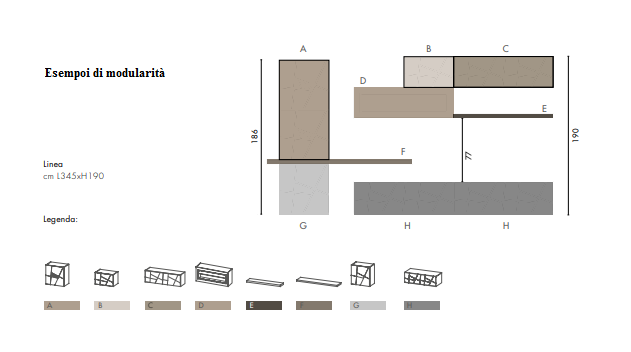 Parete attrezzata LENY ''AD'' - immagine 2