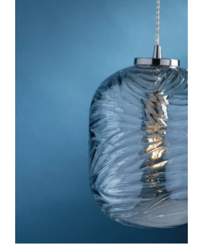 Lampadario a sospensione Nereide acquamare