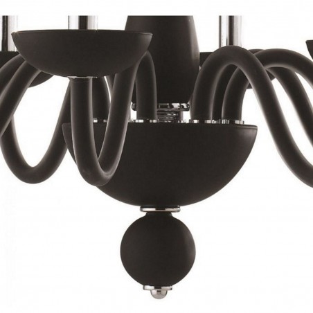 Lampadario a sospensione Alfiere black - immagine 3