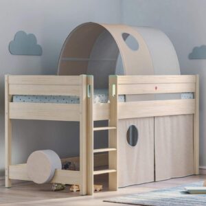 Lettino Montini alto COLOR LEGNO NATURALE