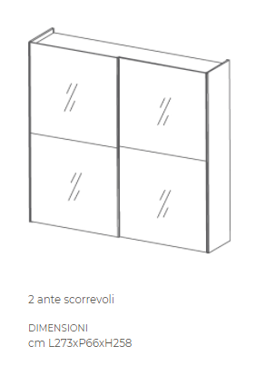Armadio Meraviglia 2 ante personalizzabile - immagine 2