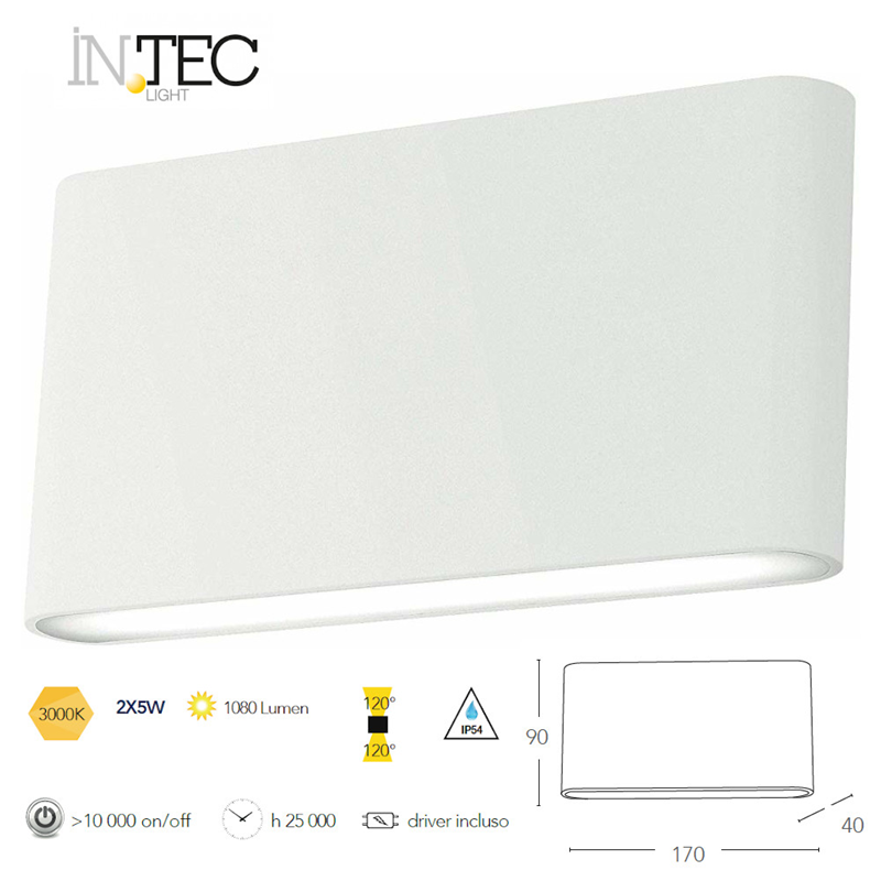 Applique Gamma Bianco 10W - immagine 2