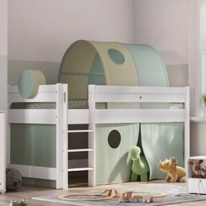 Lettino Montini alto bianco