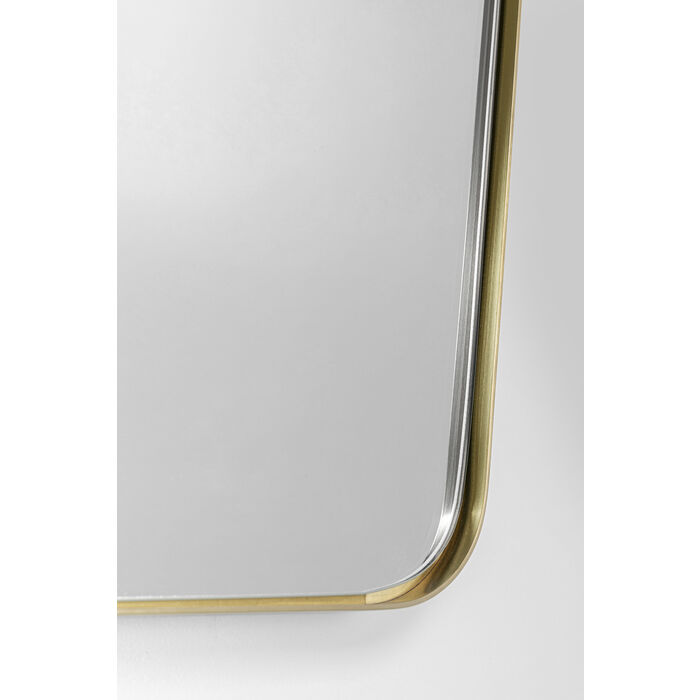 Specchio esagonale ottone - immagine 5