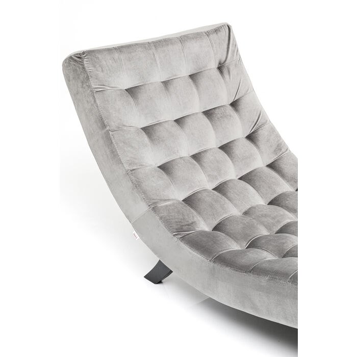 Poltrona Chaise longue grigio 197cm - immagine 7