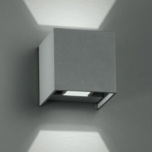 Applique Led Alfa Grigio Piccolo