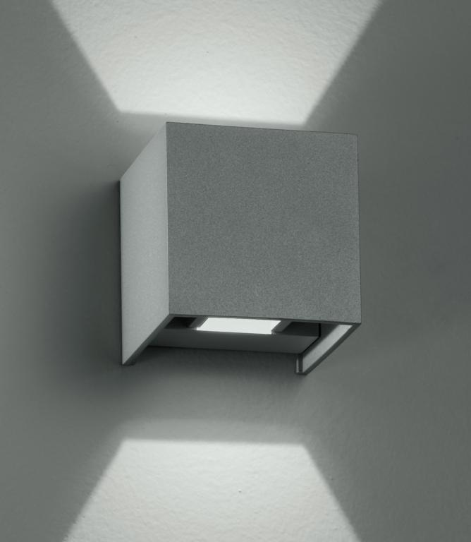 Applique Led Alfa Grigio